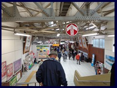 Ryogoku metro station 